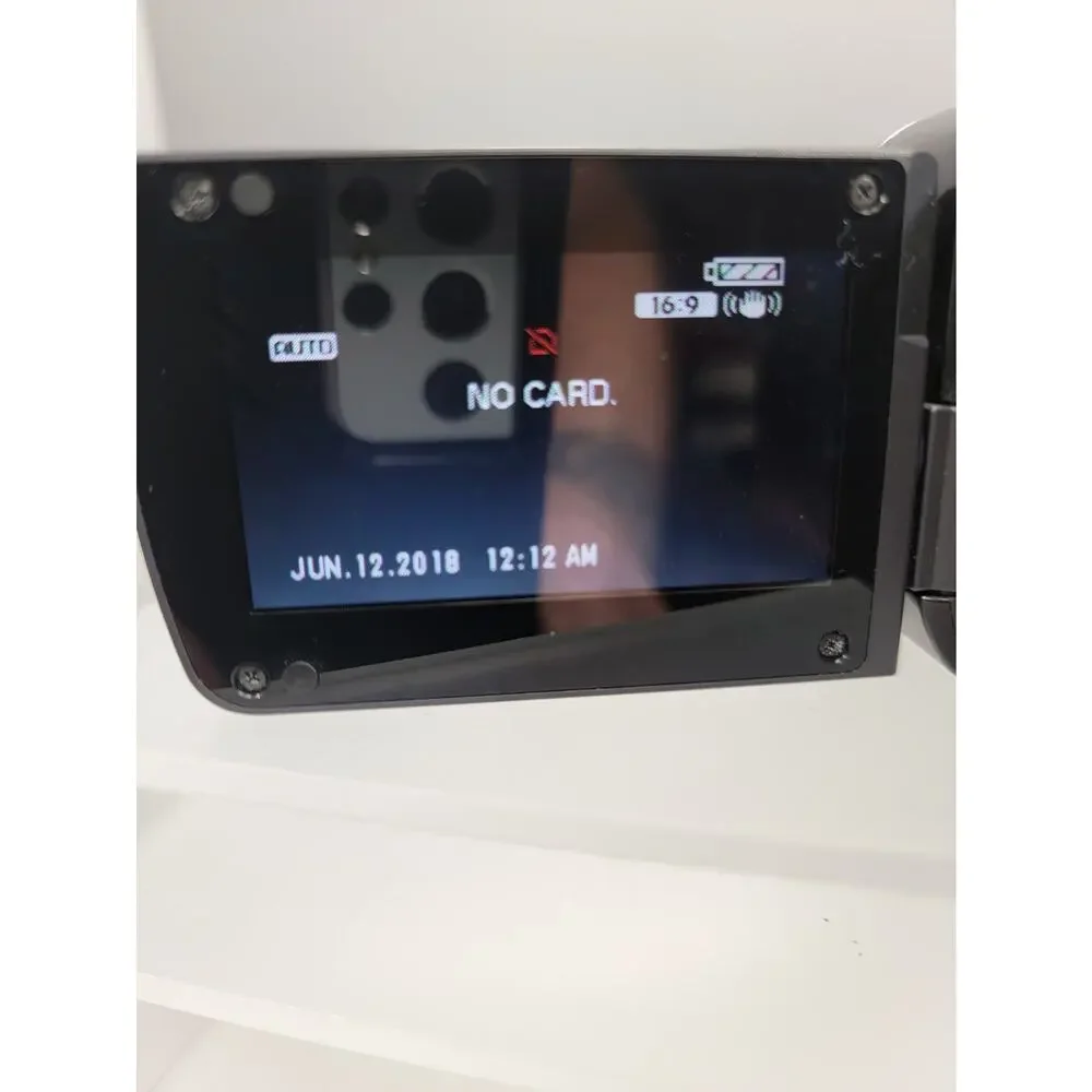 Panasonic SDR-S10P1 Hard Drive Camcorder Battery Tested Working
